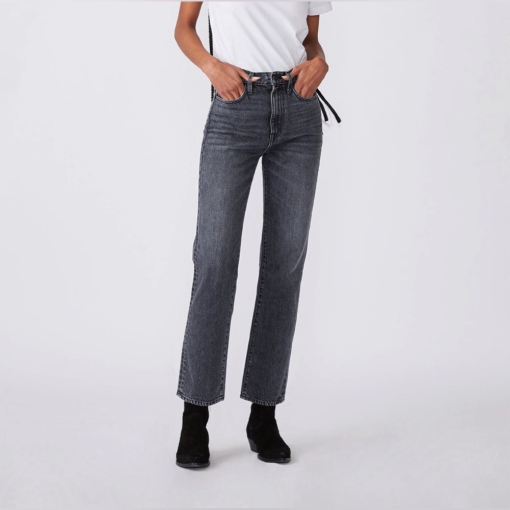 SLVRLAKE London crop size 26 color many moons (faded black / gray)
